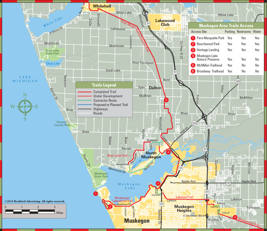 Muskegon Area Trails Access